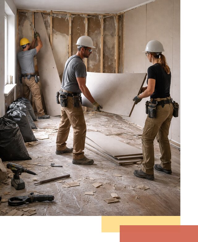 Демонтаж стеновых панелей в Шадринске быстро и аккуратно