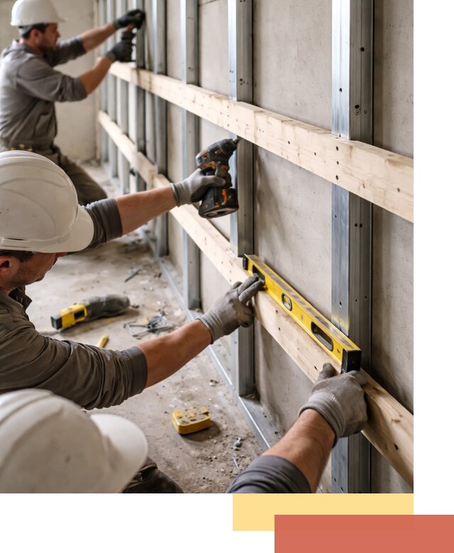 Устройство обрешетки под панели в Шадринске