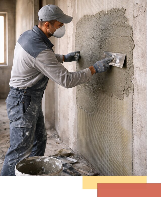 Штукатурка стен по сетке в Шадринске под ключ качественно и быстро