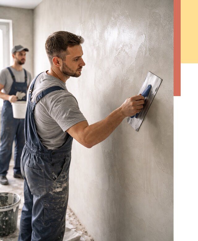 Глянцевание штукатурки стен в Шадринске от 7756 руб. — услуги и затирка | ОТДЕЛОЧНИК-Шдр