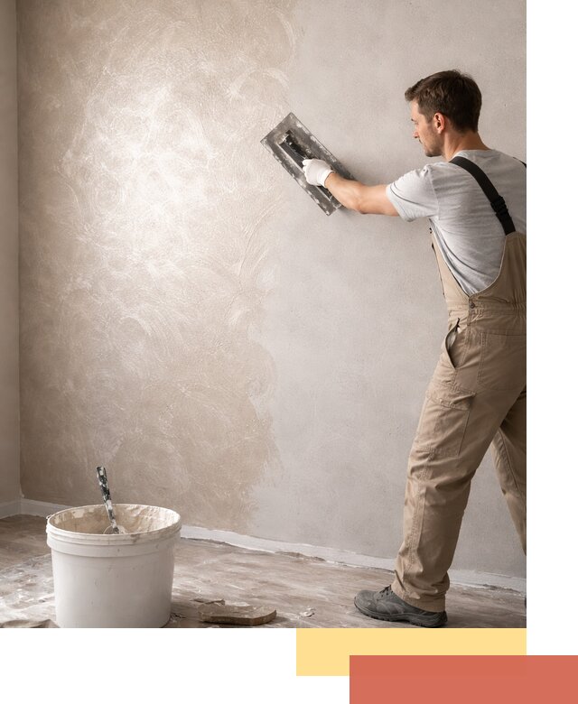 Декоративная штукатурка «Мокрый шелк» под ключ в Шадринске