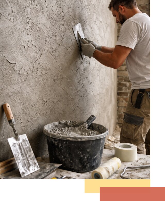 Декоративная штукатурка лофт в Шадринске — отделка стен и потолков