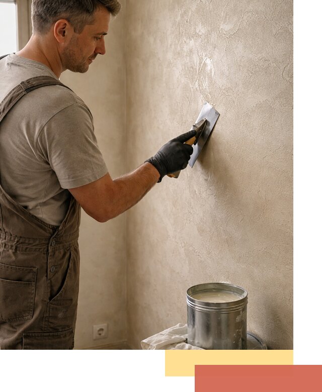 Нанесение воска на штукатурку в Шадринске для защиты и блеска