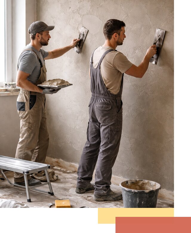 Ремонт декоративной штукатурки и восстановление фактуры в Шадринске