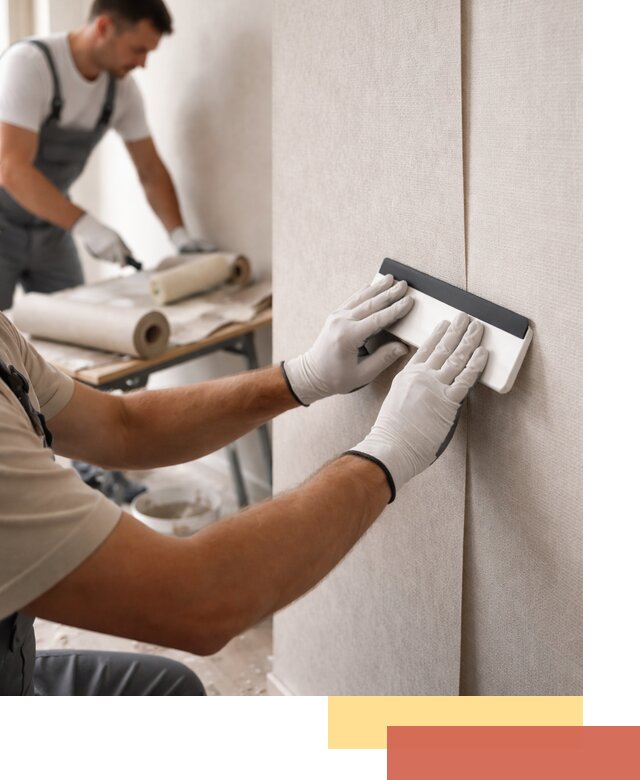 Поклейка обоев под покраску в Шадринске профессионально и быстро