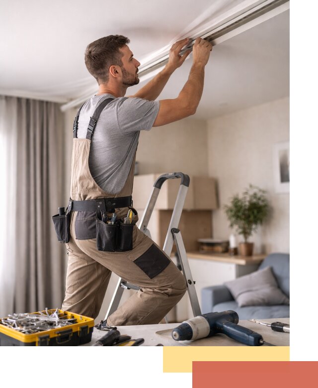 Ремонт натяжных потолков в Шадринске — качественно и оперативно