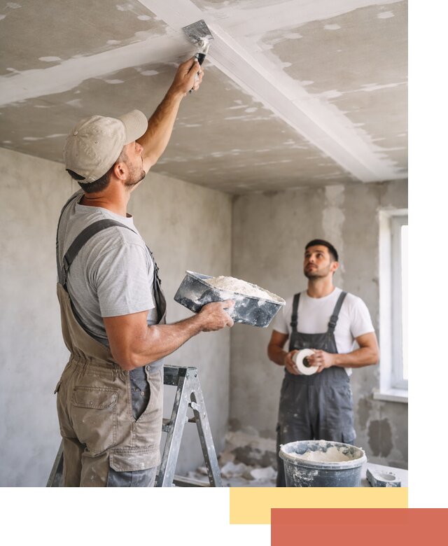 Обработка швов потолка ГКЛ в Шадринске: качественная заделка и шпатлевка