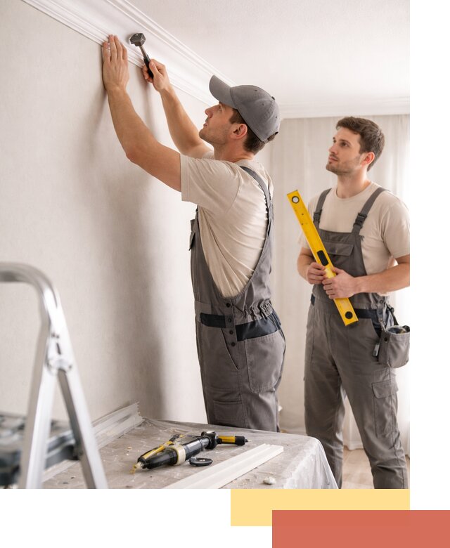 Монтаж потолочного плинтуса в Шадринске качественно и быстро
