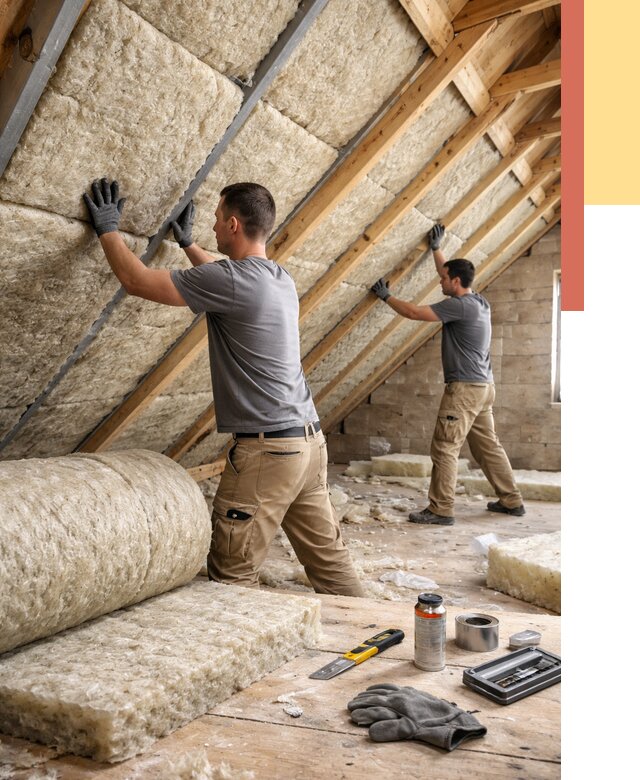 Утепление потолка минватой в Шадринске от 1499 руб. — быстро и недорого | ОТДЕЛОЧНИК-Шдр